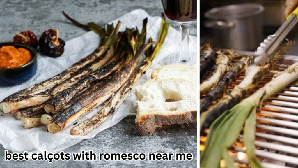 Best calçots with romesco near me