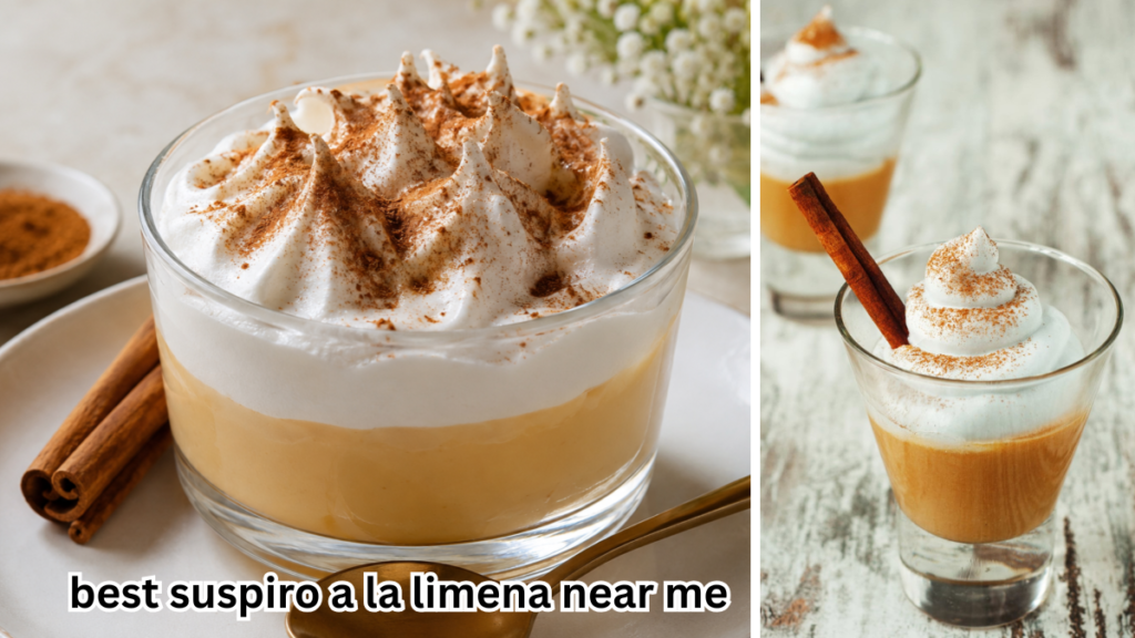Best suspiro a la limena near me